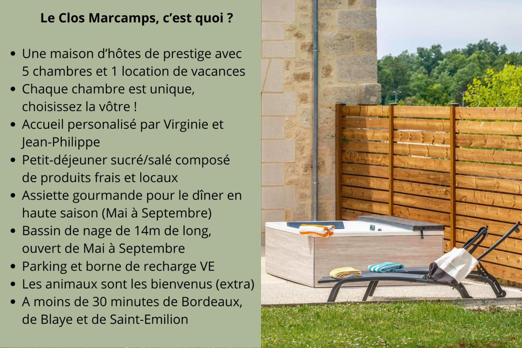Clos Marcamps - Teritoria Prignac-et-Marcamps エクステリア 写真